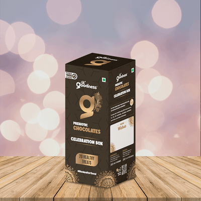 Celebration Box 280g | 20 Premium Prebiotic Chocolate Bites