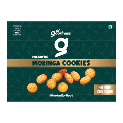 Prebiotic Moringa Cookies 100g - Pack of 2